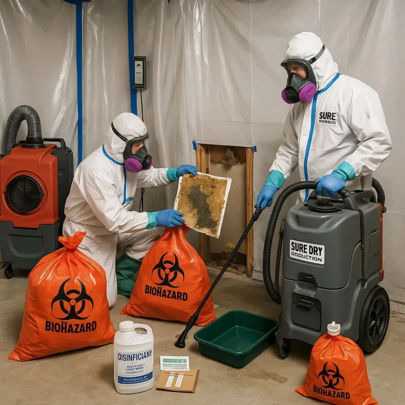 Contaminated Water Handling Protocols process in Melissa, TX